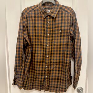 Casual checkered The North Face button down shirt